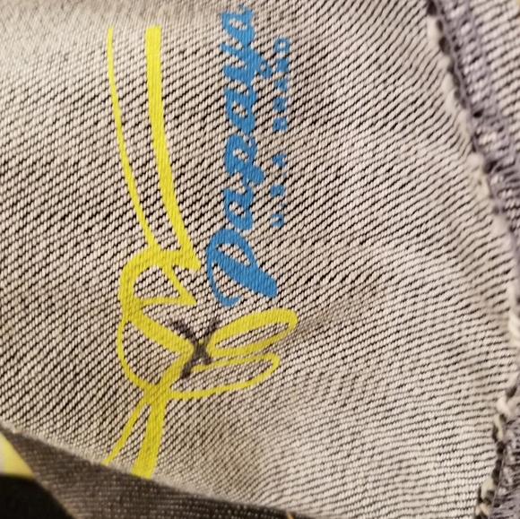 Papaya Cropped frey Denim Jacket - Picture 7 of 7